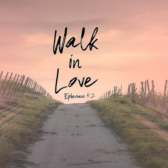 Link bracelet with Bible scripture verse Walk in love Ephesians 5:2 - Picture 4 of 4